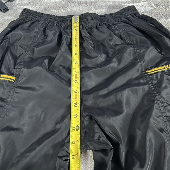 LF Los Angeles, black parachute jogger style pants, size small - Picture 6 of 10